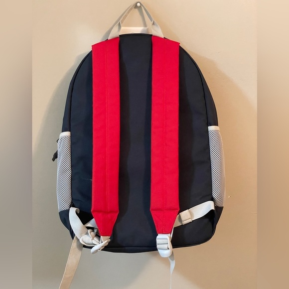 TIMBERLAND Backpack Unisex Laptop Bag School Gym Kids - Red and Blue - Picture 2 of 3